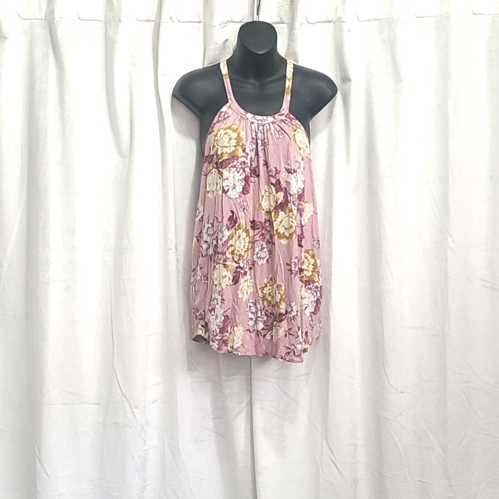 Nwot flowy racerback tank